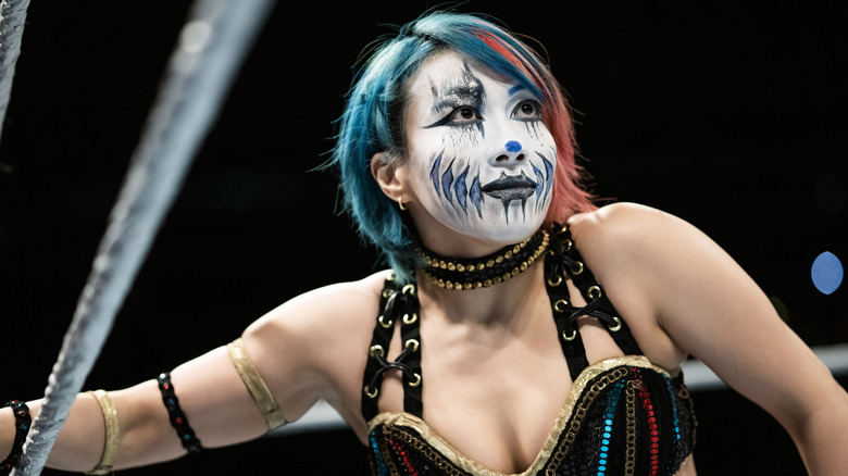 Asuka in the ring