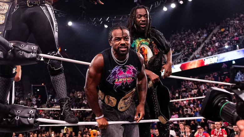 Austin Creed and Kofi