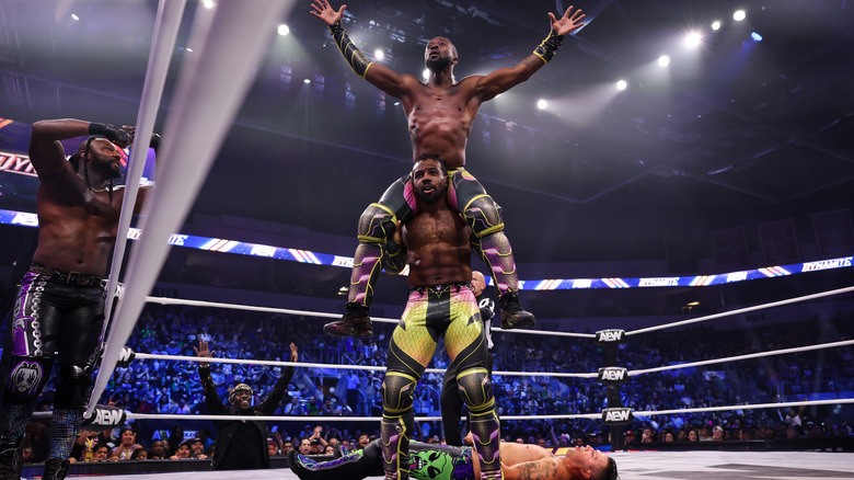 Austin Creed and Kofi on AEW Dynamite