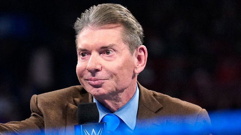 Vince McMahon in the ring