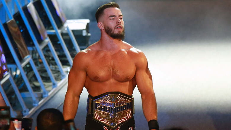 The United States Champion, @619iamlucha will defend the #USTitle against former champion @austin_theory at #WWEPayback!