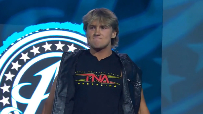 Avery Styles appears in TNA