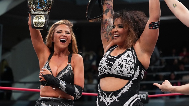 The Babes of Wrath on AEW Collision