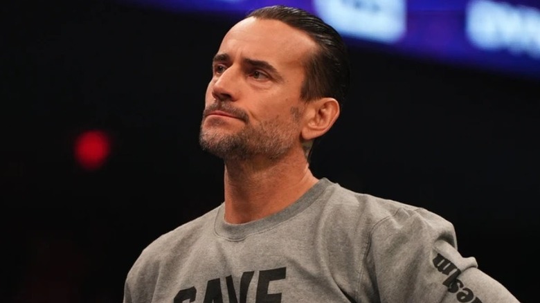 CM Punk gray sweatshirt