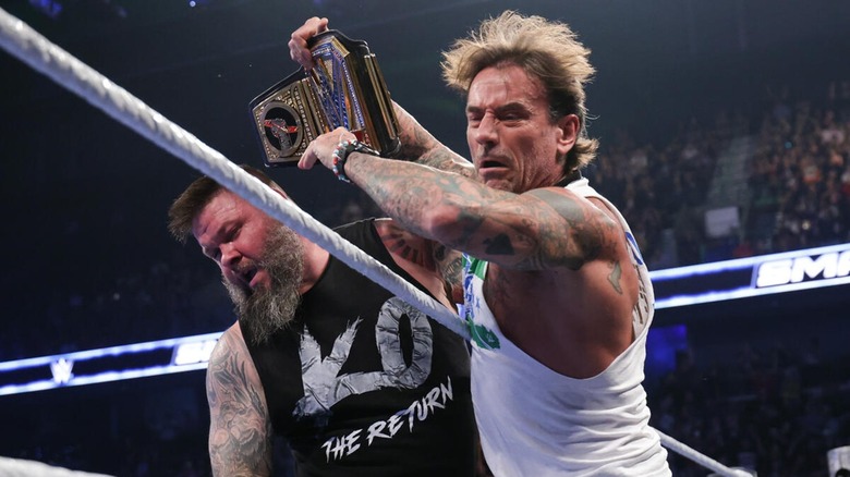 Kevin Owens and CM Punk on WWE SmackDown