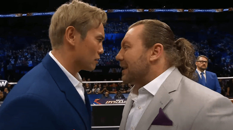 Kazuchika Okada and Kenny Omega on AEW Dynamite