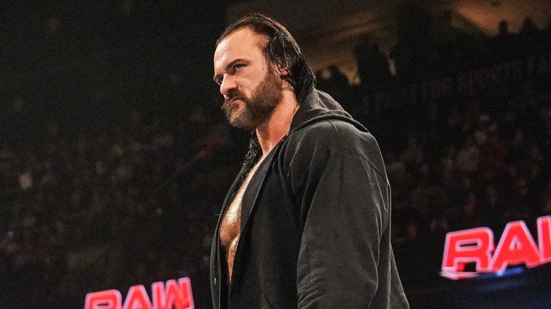 Drew McIntyre looking very angry