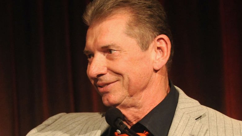 Vince McMahon smiling