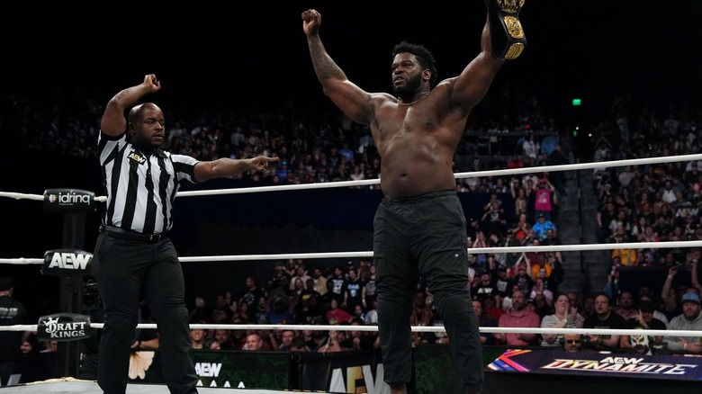 Will Hobbs with a referee on 