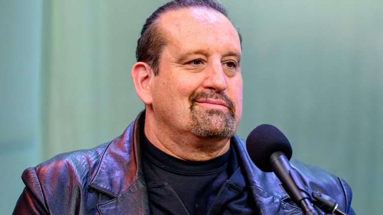 Tommy Dreamer curling his lip