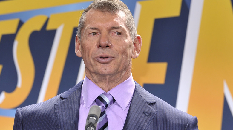 Vince McMahon speaking