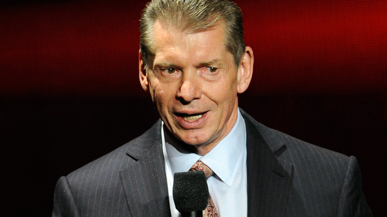 Vince McMahon talking