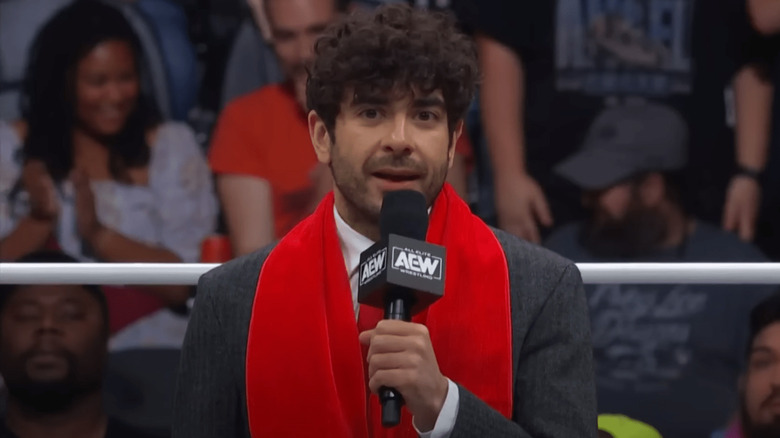 Tony Khan talking