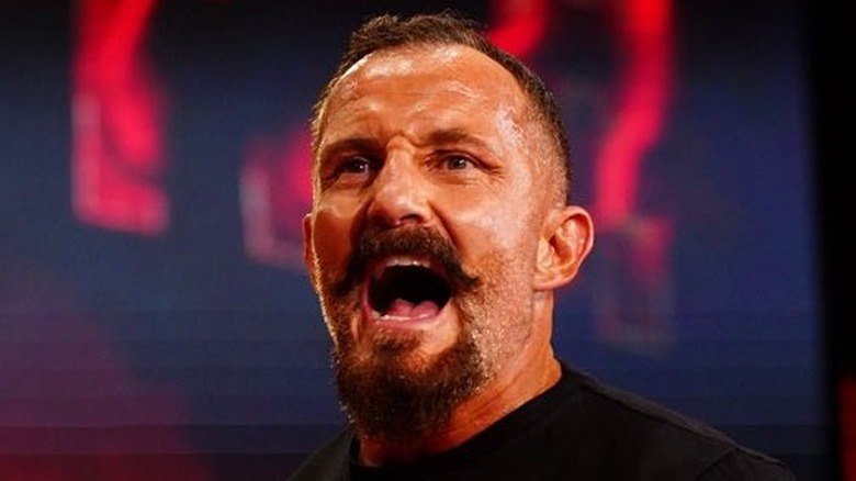 Bobby Fish During His Entrance On AEW Dynamite
