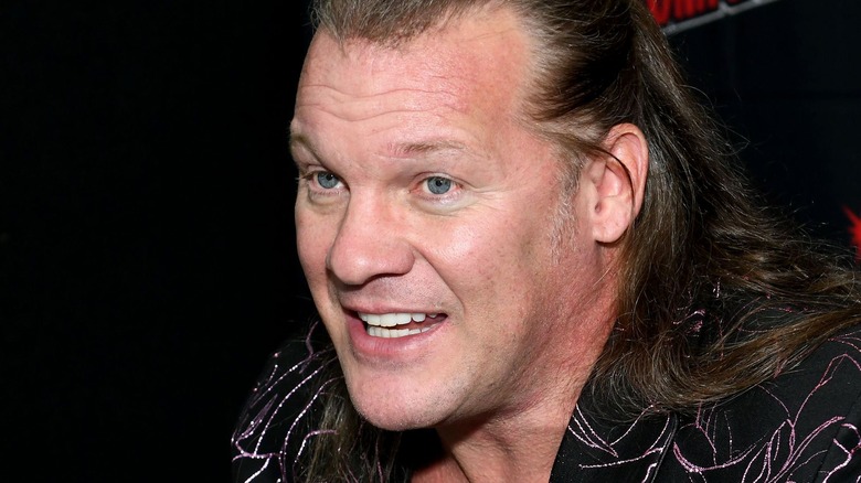 Chris Jericho With His Mouth 