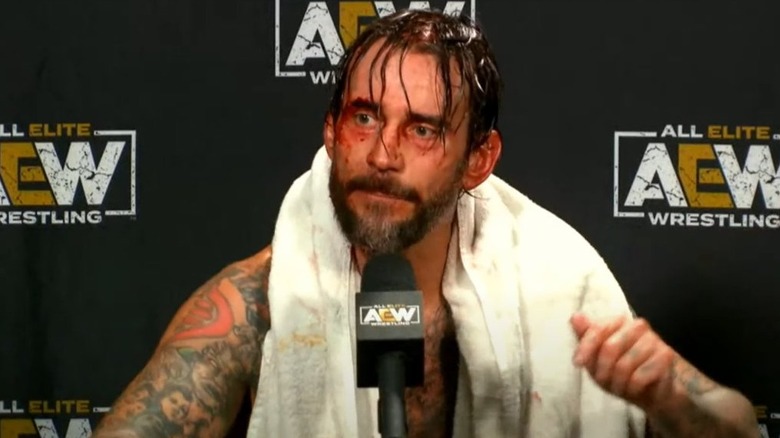 CM Punk Speaks After AEW All Out