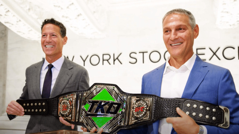 Mark Shapiro and Ari Emanuel of TKO 