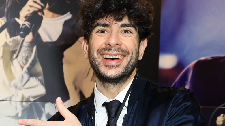 Tony Khan Smiling