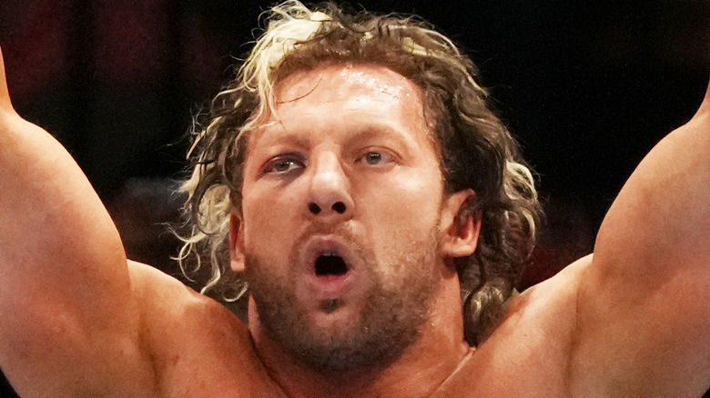 Kenny Omega after a recent match for NJPW