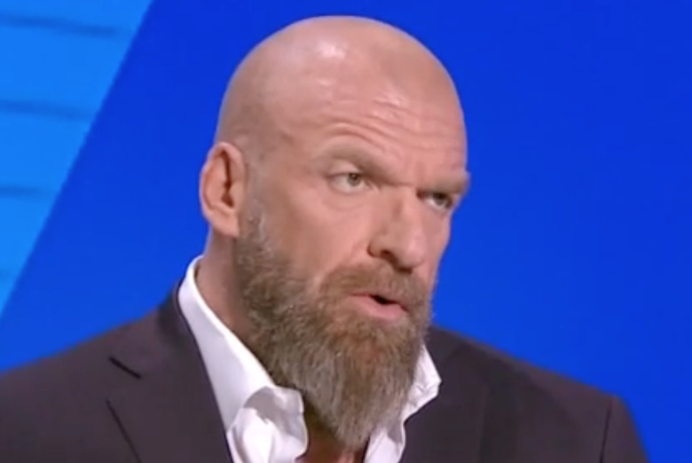 Triple H on ESPN's First Take