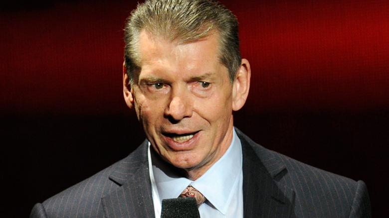 Vince McMahon talking