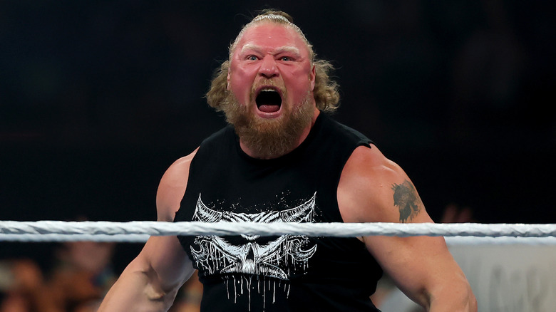 Brock Lesnar at WWE SummerSlam 2025