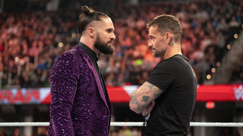Seth Rollins and CM Punk