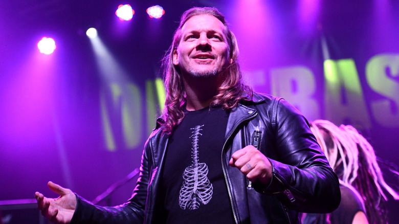 Singer and WWE wrestler Chris Jericho performs onstage during DIMEBASH 2019 at The Observatory on January 24, 2019 in Santa Ana, California