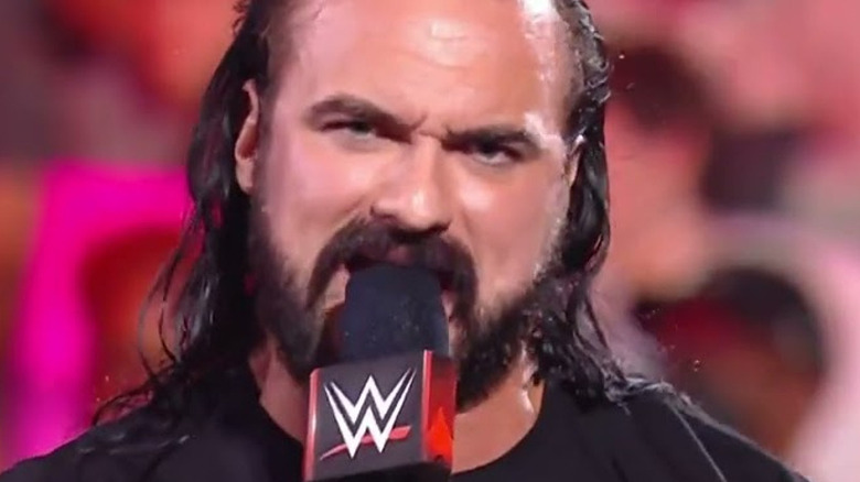 Drew McIntyre On The Mic