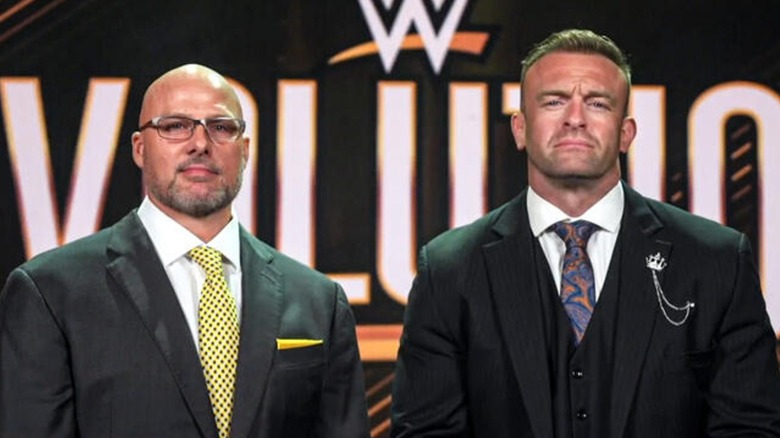 Adam Pearce and Nick Aldis