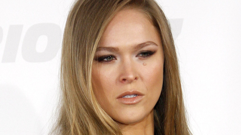 Ronda Rousey at premiere event