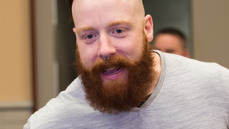 Sheamus smiling 
