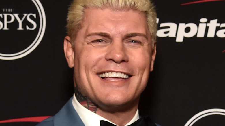 Cody Rhodes smiling