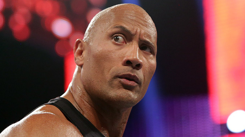 The Rock doing the People's Eyebrow