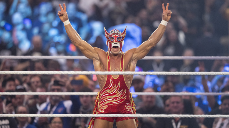 El Grande Americano in the ring