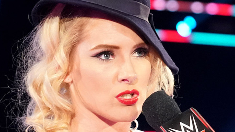 Lacey Evans in a hat
