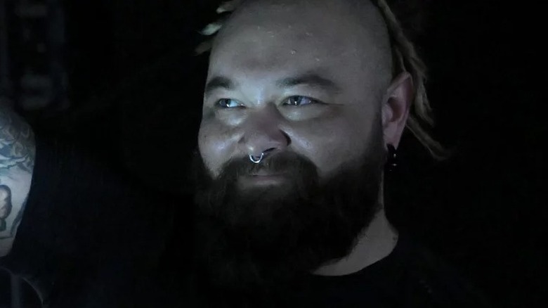 Bray Wyatt During His Entrance On WWE SmackDown