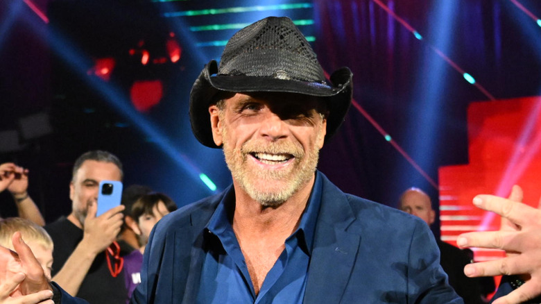 Shawn Michaels on his way to find out which NXT star is in the Royal Rumble