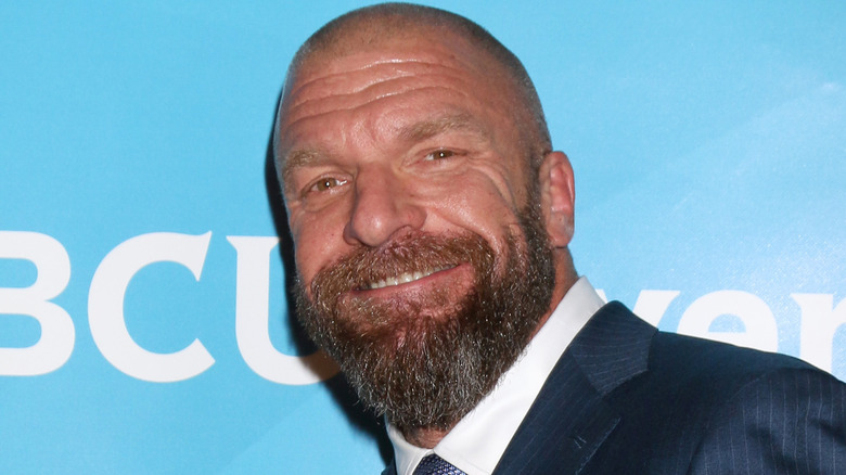 Paul "Triple H" Levesque smiling