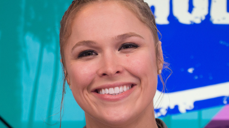 Ronda Rousey smiling