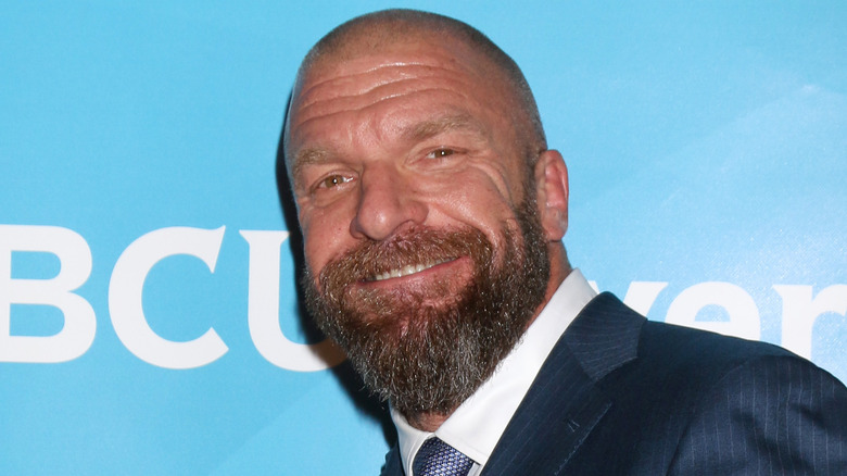 Paul "Triple H" Levesque smiling