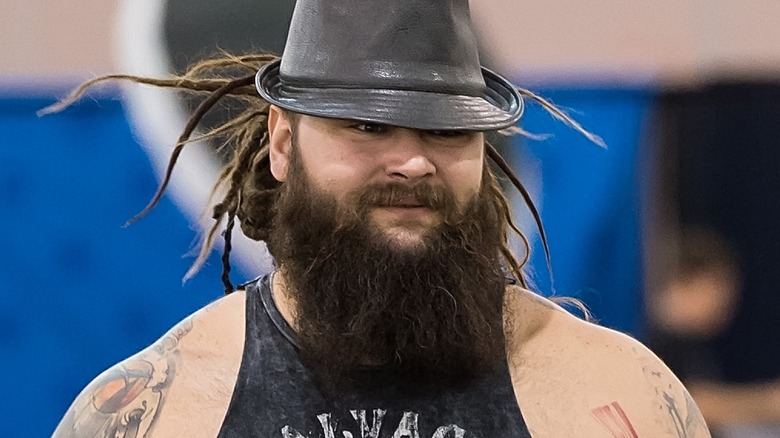 Bray Wyatt smiles