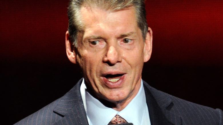 Vince McMahon talking