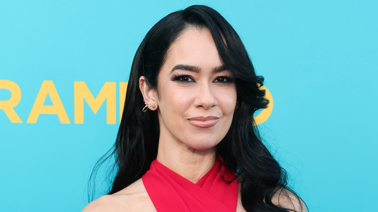 AJ Lee on the red carpet