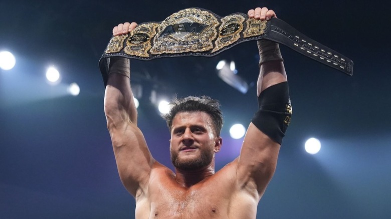 MJF at AEW Worlds End 2025