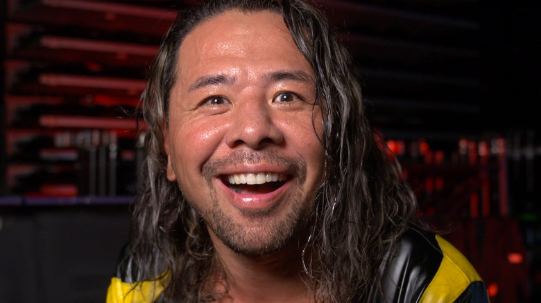 Shinsuke Nakamura grinning