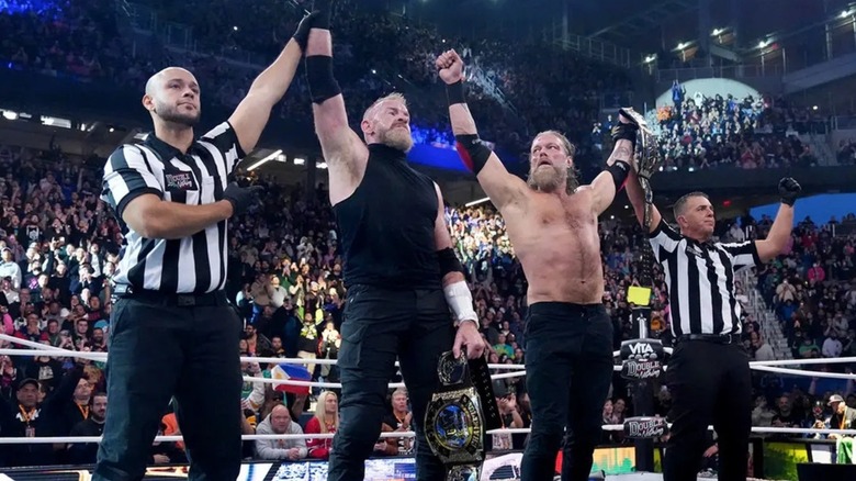 Christian Cage and Adam Copeland at AEW Double or Nothing 2026