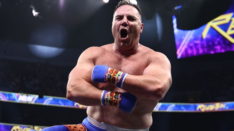 Big Boom AJ at AEW Revolution 2025