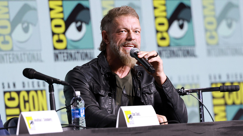 Adam Copeland speaking at Comic Con