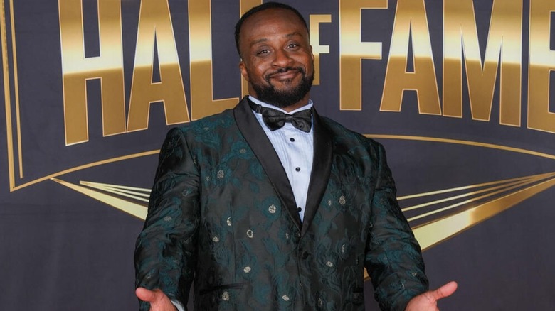 Big E at the WWE Hall of Fame